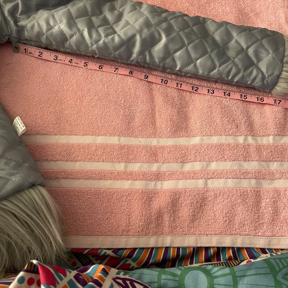 Faux Fur Jacket. Pink Color size S - Picture 3 of 10